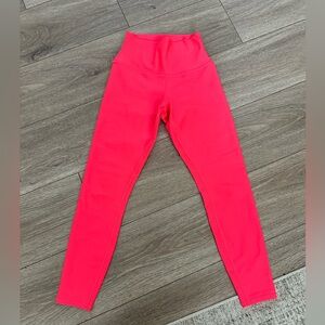 ALO Yoga Bright Pink Leggings